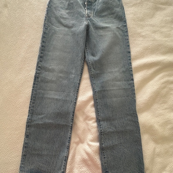 Ribcage Full Length Jeans in Samba Tango Light - Picture 2 of 6